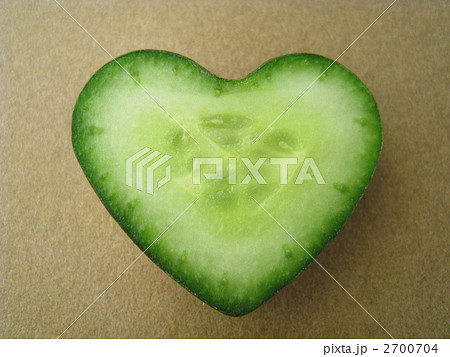 ハートのきゅうり 2700704