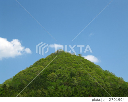 きれいな三角山 きれいな三角山 2701904