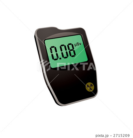 ガイガーカウンターのイラスト 2715209
