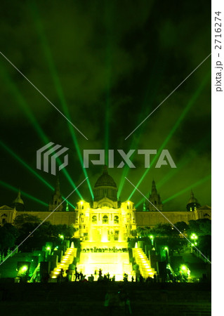 カタルーニャ広場前噴水ショー 2716274