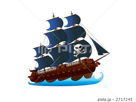 海賊船のイラスト素材 2717245 Pixta