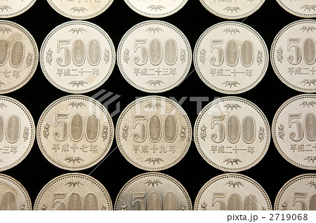 500円玉黒バック 2719068