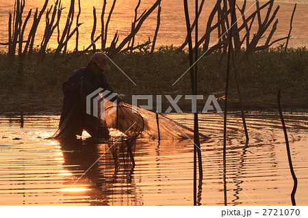 渡良瀬の川漁師 2721070