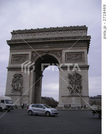 写真立て フォトスタンド フランス凱旋門 星の広場（エトワール広場