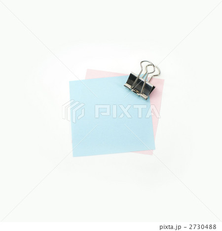 付箋紙とクリップ 2730488