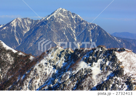 春の甲斐駒ケ岳 春の甲斐駒ケ岳 2732413