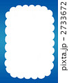 雲フレーム・縦 2733672