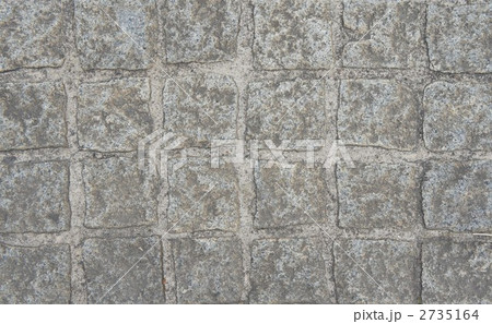 テクスチャー コンクリート 石畳の写真素材