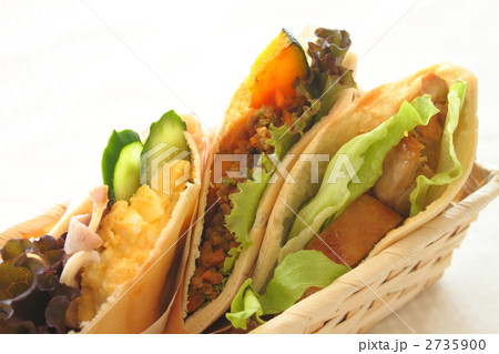 サンドイッチ　洋食　ポケットパン 2735900