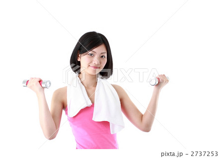 筋トレする女性 2737253