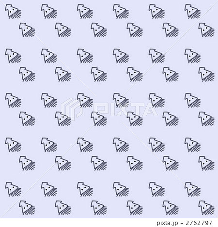 イカ柄のイラスト素材