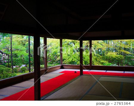 京都 大原 宝泉院 額縁庭園 盤桓園  2765364