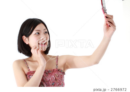 写メする女性 2766972