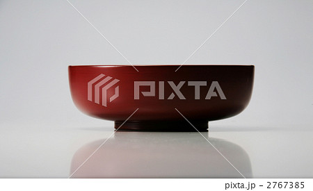 朱塗り平椀 2767385