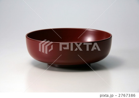 朱塗り平椀 2767386