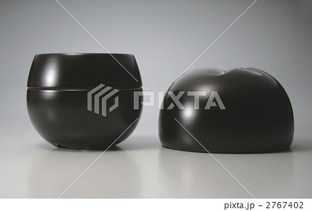 溜塗り　手毬箱 2767402