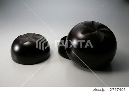 溜塗り　手毬箱 2767405