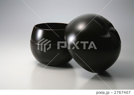 溜塗り　手毬箱 2767407