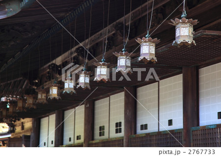 高野山　御影堂の吊灯篭 2767733