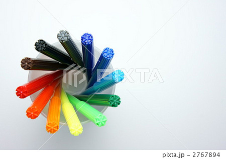 カラーペン　上から円 2767894