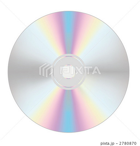 Cd Dvdのイラスト素材