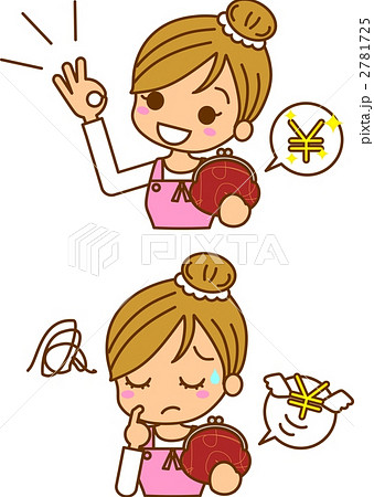 家計　主婦　イラスト 2781725