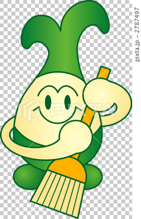 吉祥物人物清潔乾淨的圖標 2787497