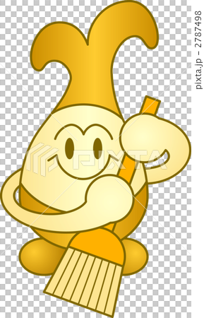 清潔字符吉祥物圖標 2787498