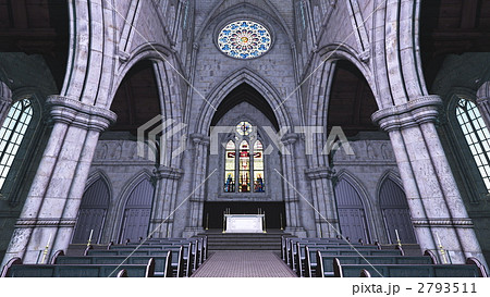礼拝堂 大聖堂 教会のイラスト素材 2793511 Pixta