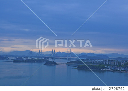 瀬戸大橋夕景 2798762