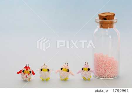 ビーズ細工のペンギン 2799962