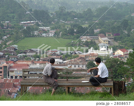 丘からの眺め（カロー／ミャンマー） 2808657