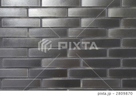 背景素材 黒煉瓦 壁 背景素材 黒煉瓦 壁 2809870