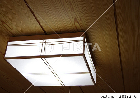 和風の蛍光灯　固定型の蛍光灯 2813246