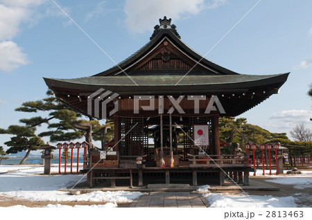 近江八景 唐崎夜雨 唐崎神社 近江八景 唐崎夜雨 唐崎神社 2813463