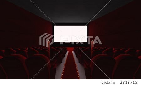 客席 映画館 シネマのイラスト素材
