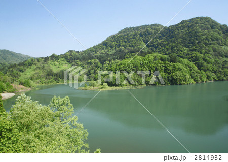 新緑の美山湖 新緑の美山湖 2814932