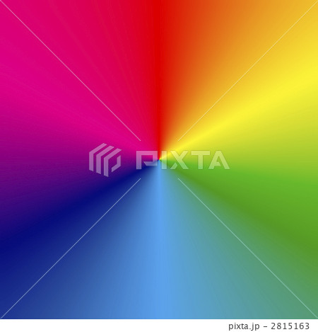 色相環 虹色のイラスト素材