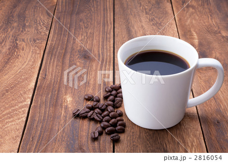 コーヒーとコーヒー豆 コーヒーとコーヒー豆 2816054
