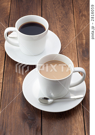 カフェオレとコーヒー 2816059