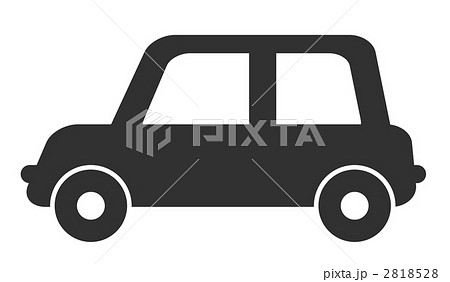 車のシルエットのイラスト素材 2818528 Pixta