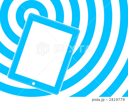 電磁波イメージ背景素材 2819779