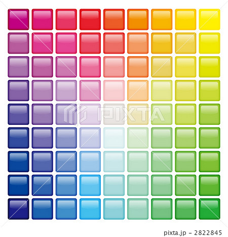 調色板比色圖表色彩樣品-插圖素材[2822845] - PIXTA圖庫