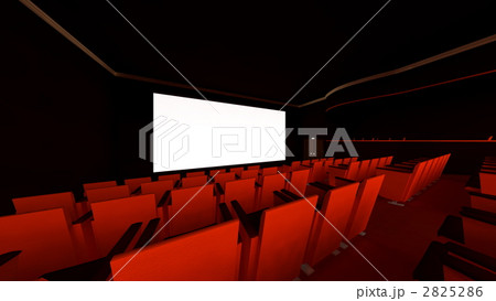 シアター 映画館 レジャー施設のイラスト素材