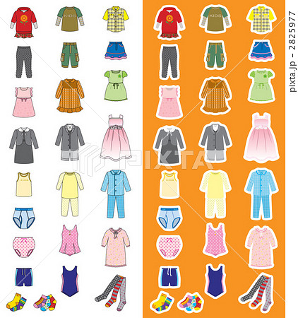 子供服 イラスト Free Illustration Material