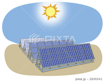 クリーンエネルギー02（太陽光発電） 2830341