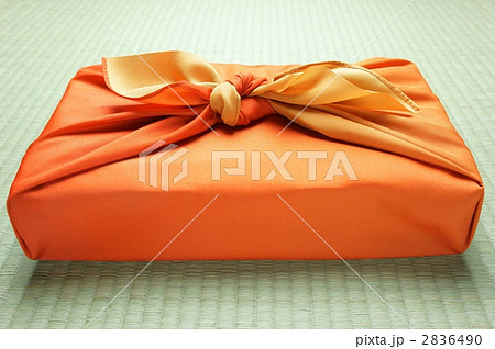 風呂敷　贈り物　畳 2836490