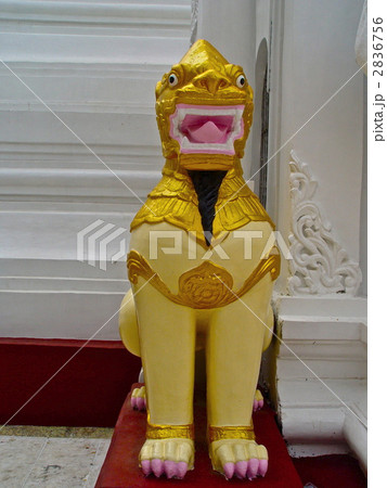 シュエダゴン・パゴダの「獅子像」（ヤンゴン／ミャンマー） 2836756