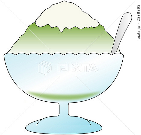 かき氷（抹茶練乳） 2839895