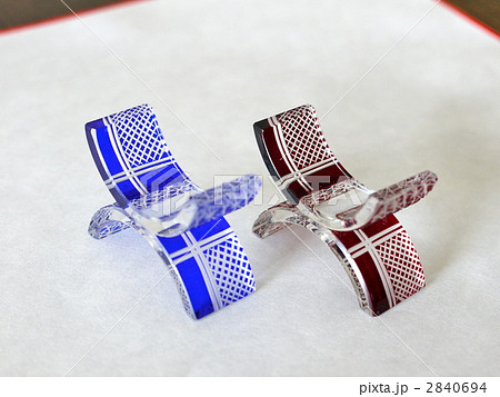 江戸切子 箸置き セット